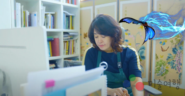[인터뷰]미술여행이 화실에서 만난 Artist ...'빛을 찾아 끝없이 항해하는 항해자' 나비킴의 내안의 별빛